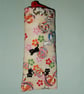 Glasses case - Japanese cats, balls and blossom - slip in - Image 2