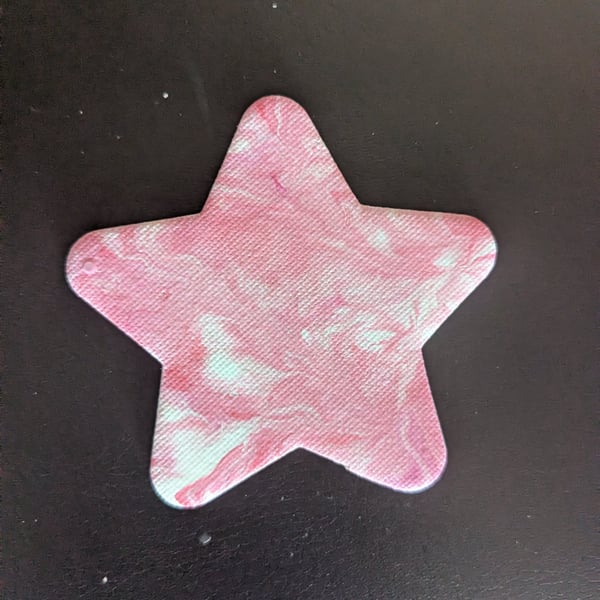 Acrylic Pour Fridge Magnets - various Shapes