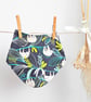 Sloths Print Baby Bib Bandana Style