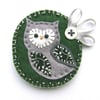 Owl Brooch