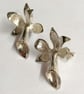 Orchid studs made from Silver - Image 4