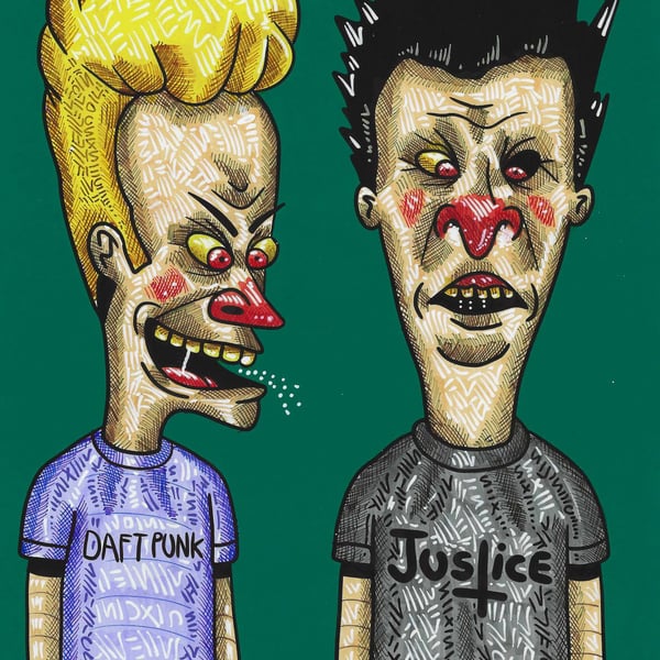 BEAVIS AND BUTTHEAD FAN ART