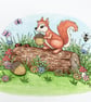 Squirrel & Friends Card - Birthday Card - Blank Card - Any Occasion - Image 4