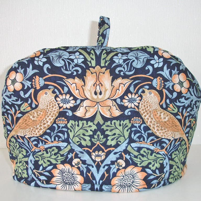 Tea Cosy For A SMALL Stump Teapot William Morris Strawberry Thief