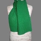 Pretty Emerald Shade Wool Scarf 
