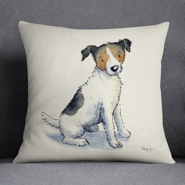 Jack Russell Sitting Cushion