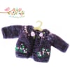 Reserved for Meggi - Embroidered Shetland Cardigan 
