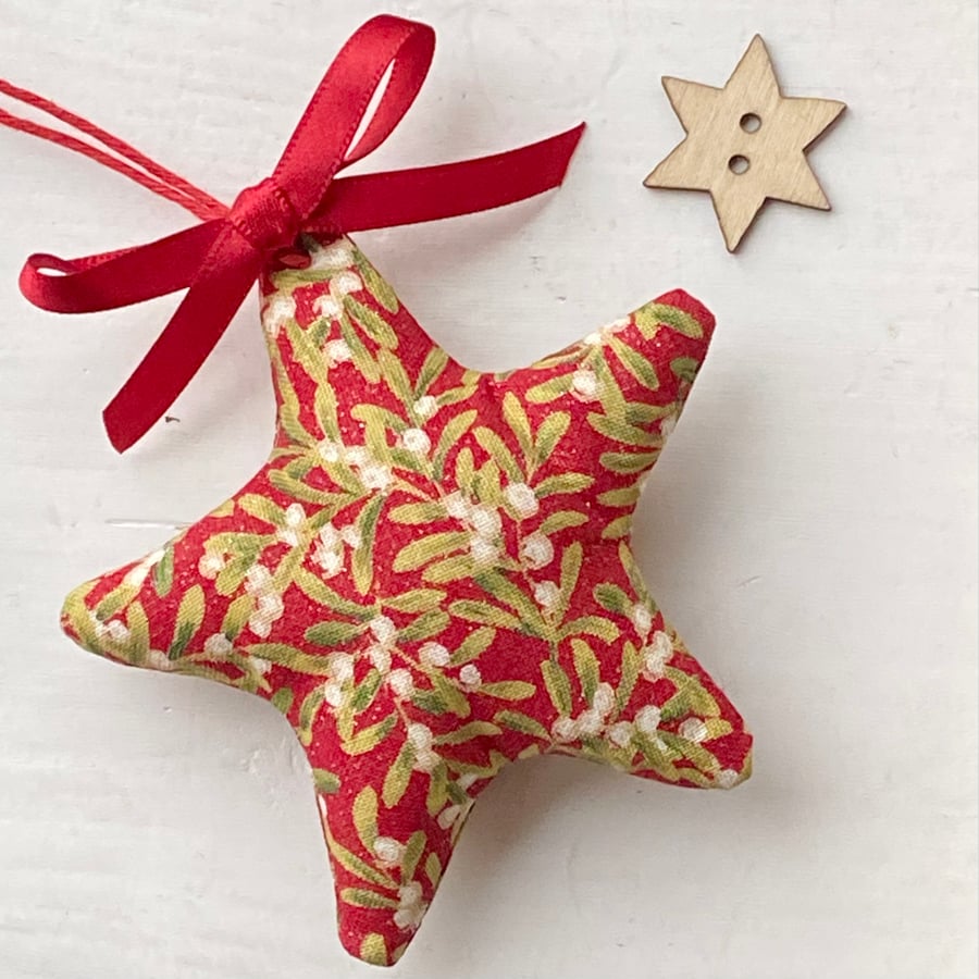 MISTLETOE STAR - CHRISTMAS DECORATION