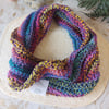 Perfectly Imperfect Crochet Infinity Scarf Wrap Cowl 'Lavender Honey'