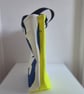 Upcycled Trysail Tote Bag – Large Beach Bag with Blue Number 3 - Image 7