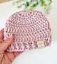 Hello World Crochet Baby Hat – Handmade Baby Shower Gift