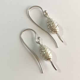 Pine Cone Silver ear drops