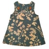 LEAF PRINT DRESS 1,2,3,4 years
