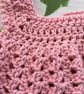 Crochet Pinafore Dress in Cotton  - Image 4