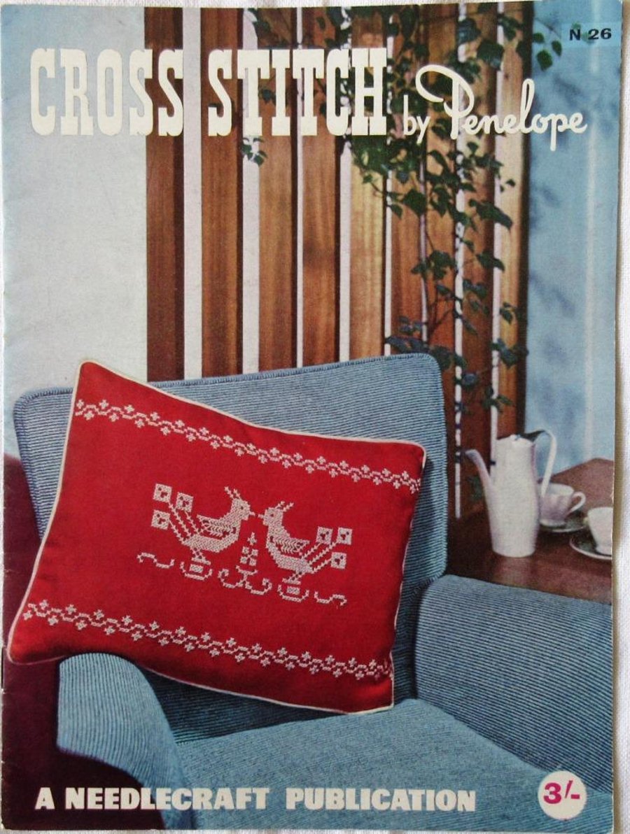 Cross Stitch by Penelope, a booklet of cross stitch designs