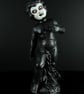 'Subliminal' Upcycled Figurine Hand Painted OOAK