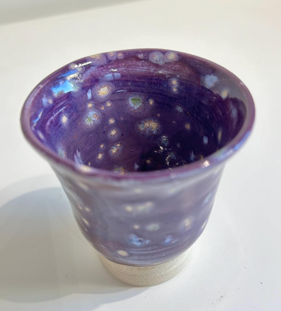 Hand thrown small pot