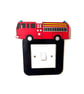 Fire Engine Light Switch Surround Nursery Decor