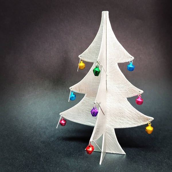 Pewter Jingle Bell Tree