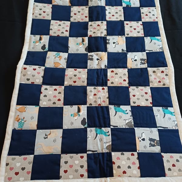 Handmade Patchwork dog blanket