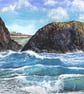 'Roaring' Lion Rock  - ORIGINAL PAINTING - Image 1