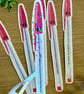 Pen Pals Holographic Vinyl Sticker Set - Fountain Pen Biro Highlighter - Image 3
