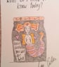 Small Prophets inspired original drawing measures 15cm by 21cm 
