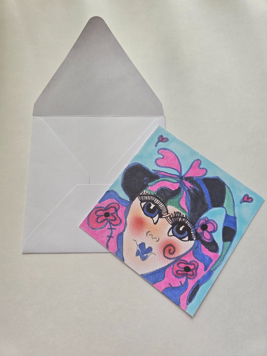 Fairy Witch Greeting Card