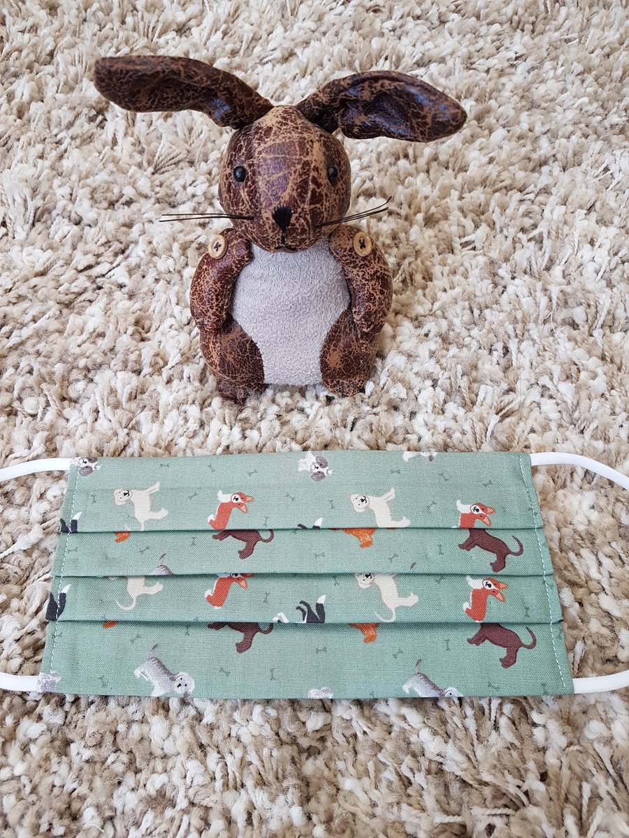 Adult face covering –Cockers, Corgis and Friends 