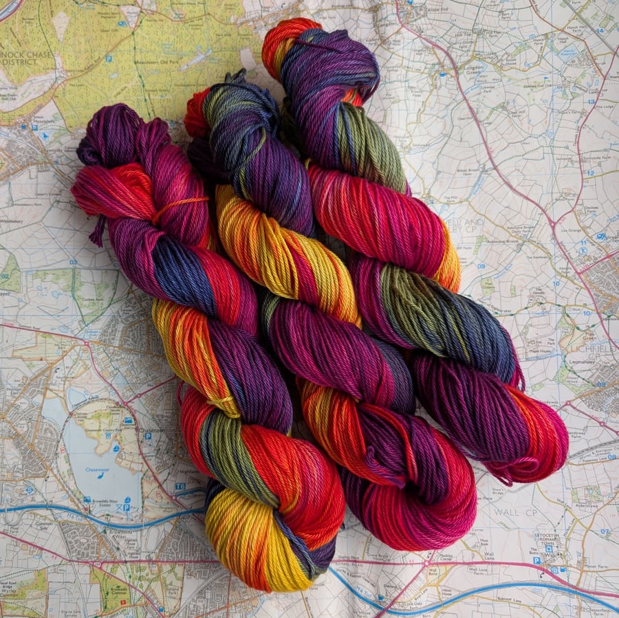 Over and over :: pima cotton :: DK :: 100g