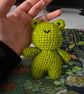 Frog Crochet Keychain