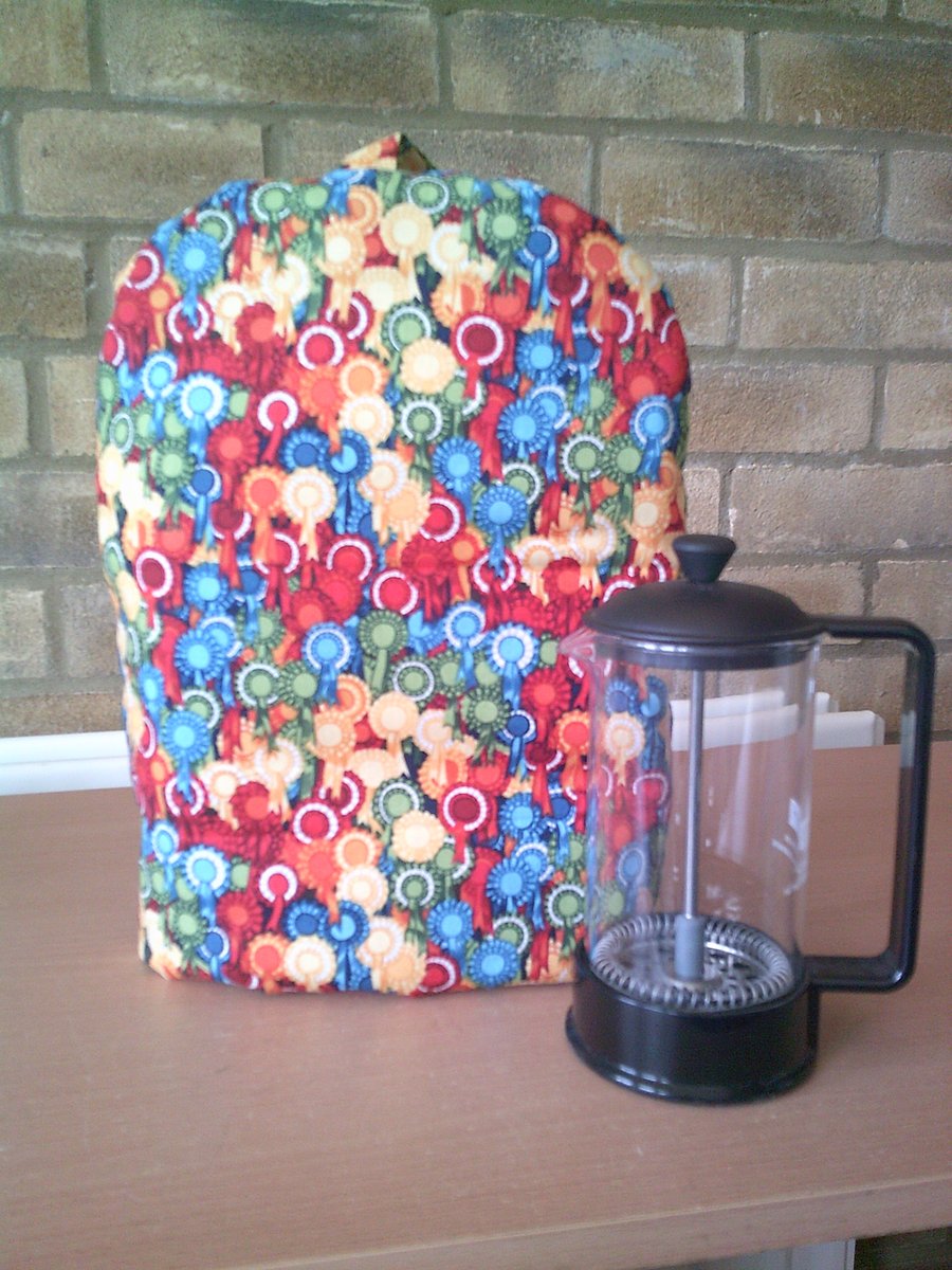 Colourful Rosettes Small Coffee Pot Cosy