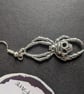 Earrings spider skull  - Image 2