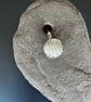 Scallop Shell Necklace with Hidden Pearl - Image 1