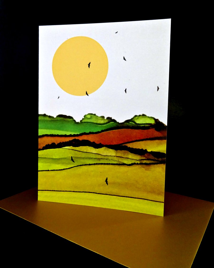 Blank Greetings Card  - Cards for any occasion - Scotland 