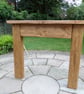 Hand made chunky rustic bespoke fire surround made to order  - Image 2