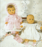 VINTAGE KNITTING PATTERN Baby Doll Layette