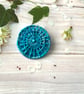 Turquoise Dorset Button Brooch - Image 1