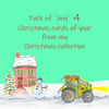 Christmas Cards - Pack of  'any' 3 Christmas Cards of your choosing