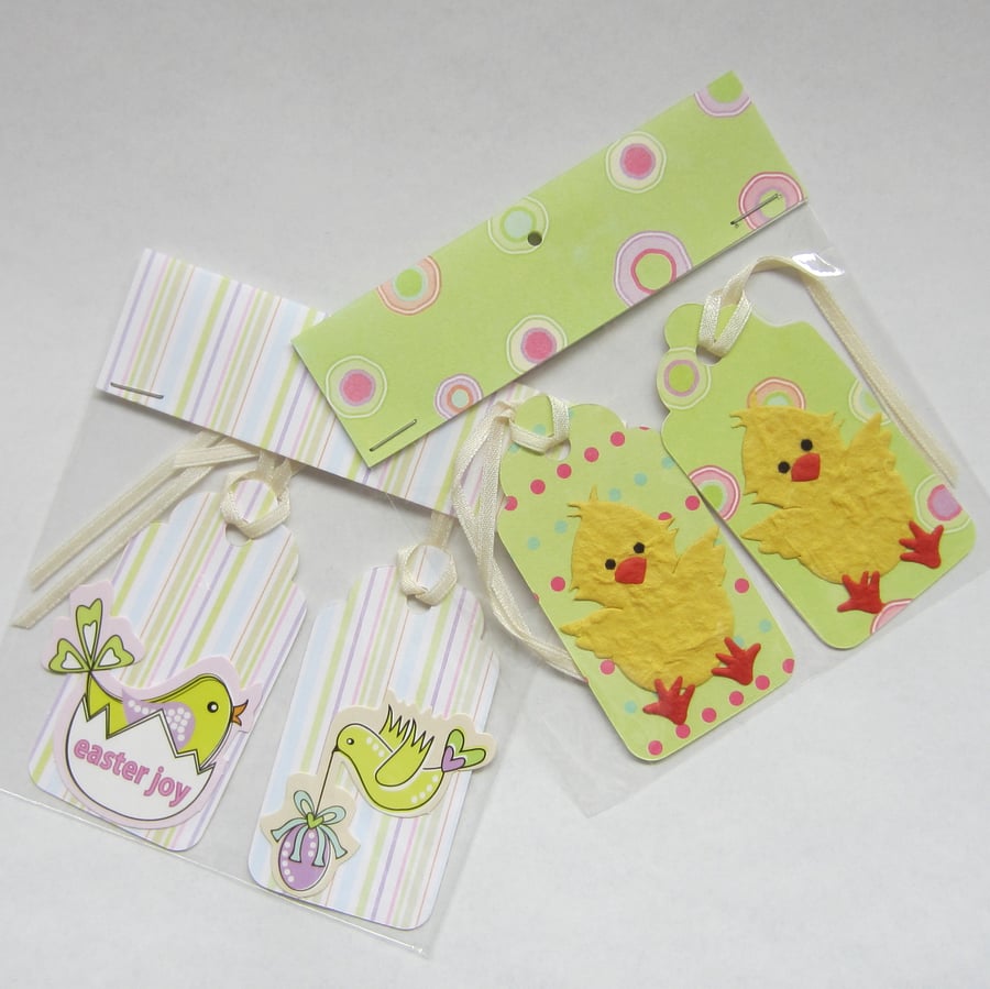 SALE 4 Easter Chick Gift Tags