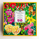 Wooden Flower Press 20x20 cm, Botanical craft supply