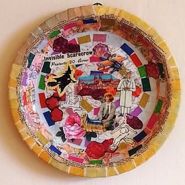 Follow The Glitter Brick Road 24cm Collage Plate