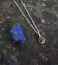 Lapis Lazuli  Silver Necklace - Image 4