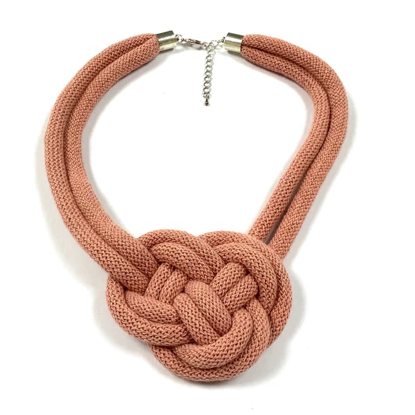 Textile Woven Necklace