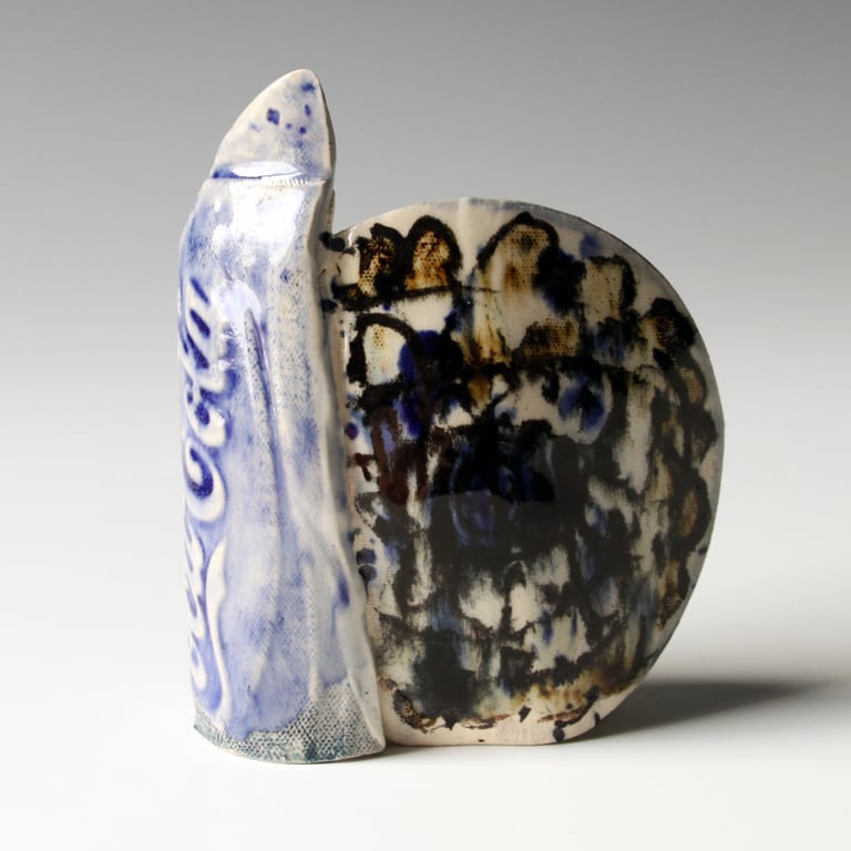 Small Sculpture: Ceramic Sketch: Cola Stand