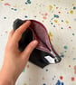 Small Lined Inner Tube Bag - Maroon Zip - Prototype - Super Seconds - Image 1