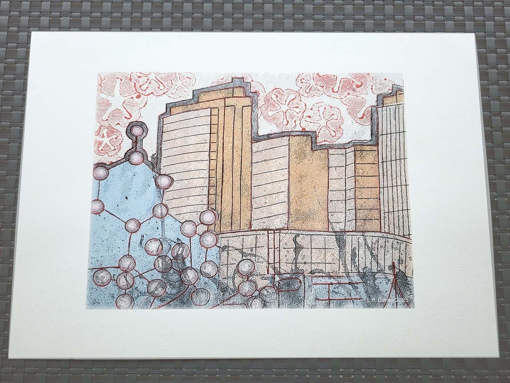 Mixed Media Art Print - 'Scapes' Limited Edition