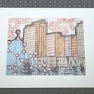 Mixed Media Art Print - 'Scapes' Limited Edition