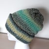 Reversible Double thickness Beanie Hat - Adult