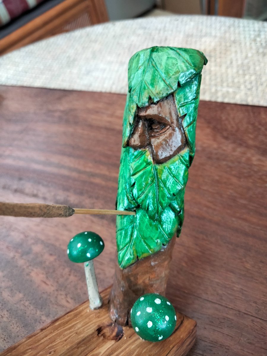 Novelty incense stick holder